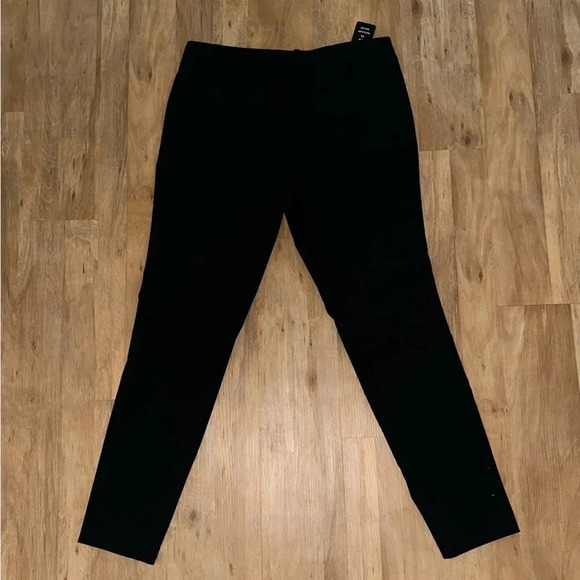 SATINATO BLACK DRESS SLACKS - Picture 1 of 5